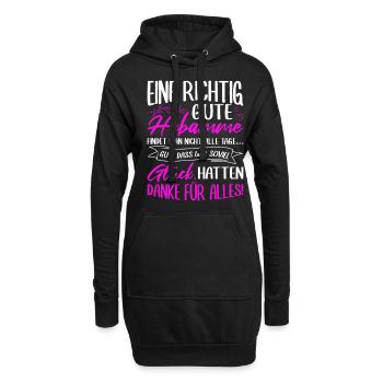 Eine richtig gute Hebamme findet man nicht alle Ta - Hoodie-Kleid - Schwarz - Vorne