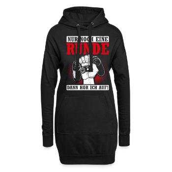 Berge Bergsteiger Wanderer Kletterer Geschenk Skif - Hoodie-Kleid - Schwarz - Vorne