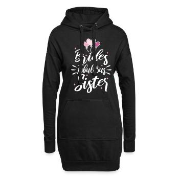 Brides fabulous sister - Hoodie-Kleid - Schwarz - Vorne