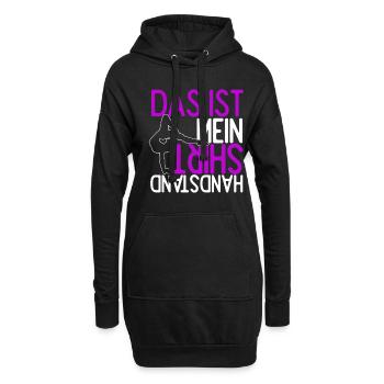 Das Ist Mein Handstand Shirt Sportverein Sport Han - Hoodie-Kleid - Schwarz - Vorne