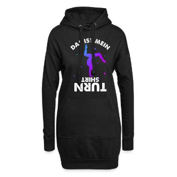 Das Ist Mein Turn Shirt Sport Trainer Sportverein - Hoodie-Kleid - Schwarz - Vorne