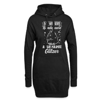 Alaskan Malamute Hundebesitzer Hund Geschenk Hunde - Hoodie-Kleid - Schwarz - Vorne