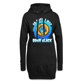 So Goth I Was Born Black - Hoodie-Kleid - Schwarz - Vorne