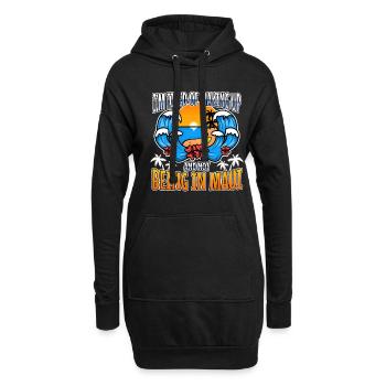 Je suis fatigué de me réveiller et de ne pas être à Maui - Sweat-shirt à capuche long Femme - noir - Devant