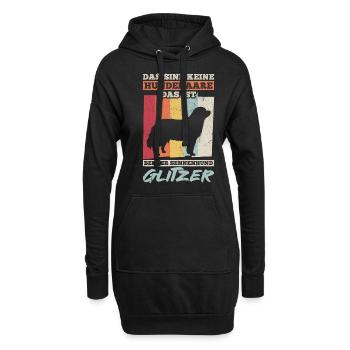 That's not dog hair, that's Bernese Sennenhu - Hoodie Dress - black - Front