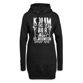 Bière Boire de la bière Fun Pub Boire Boire Spree Beer Tr - Sweat-shirt à capuche long Femme - noir - Devant