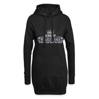 Warzone King Un seul joueur Gift Duty Calls - Sweat-shirt à capuche long Femme - noir - Devant