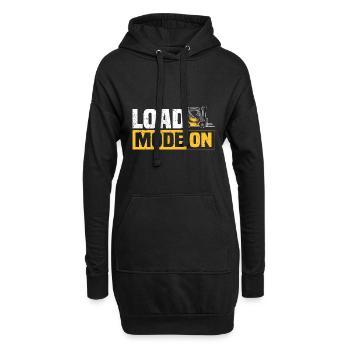 Les dictons du conducteur de chariot élévateur | Cadeau chariot élévateur - Sweat-shirt à capuche long Femme - noir - Devant