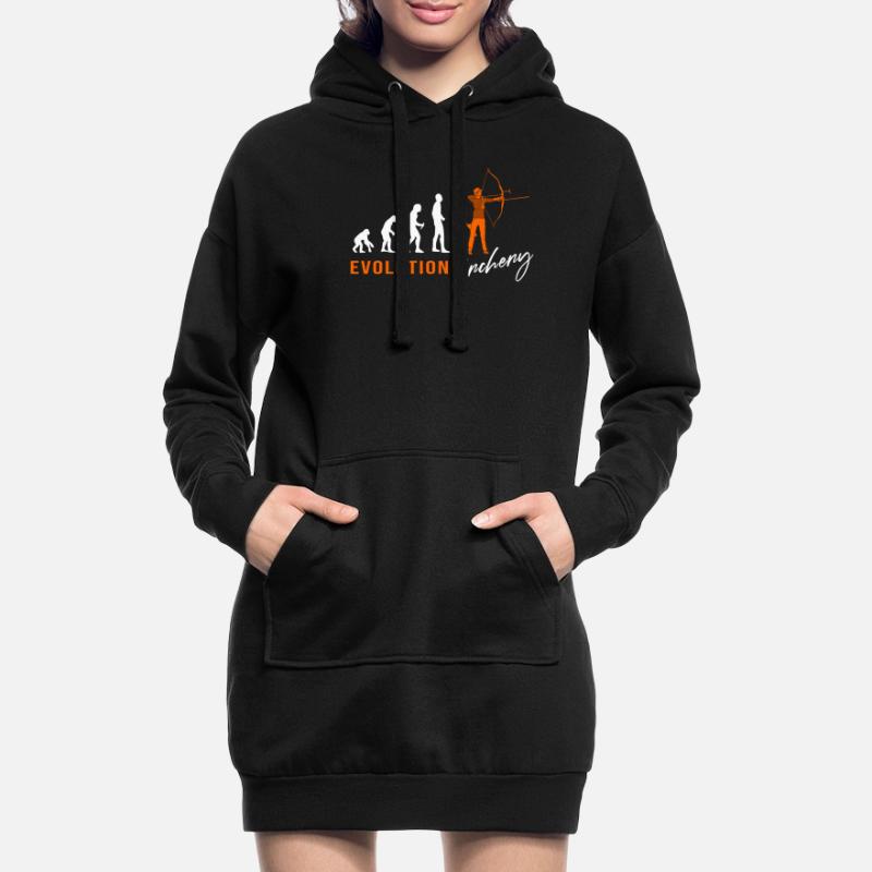 Evolution archery archer bow Hoodie Dress
