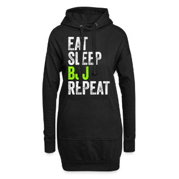 BJJ cadeau d'arts martiaux de Jiu Jitsu Brésilien - Sweat-shirt à capuche long Femme - noir - Devant