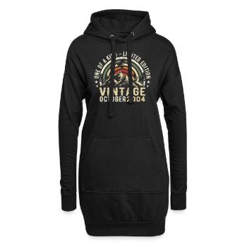 Anniversaire Octobre 2004 - Born in October 2004 - Hoodie Dress - black - Front