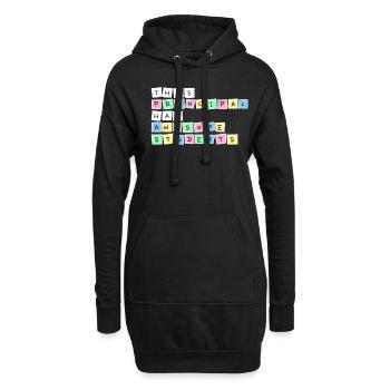 principal - Sweat-shirt à capuche long Femme - noir - Devant