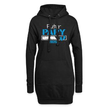 Zukünftiger Opa 2025 Geschenk, der bald Opa sein wird - Hoodie-Kleid - Schwarz - Vorne