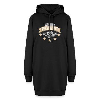 Arzt Anästhesist Anästhesie Krankenhaus Chirurgie - Hoodie-Kleid - Schwarz - Vorne