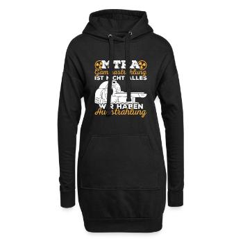 MTRA Medizinisch-Technischer Radiologie Assistent - Hoodie-Kleid - Schwarz - Vorne