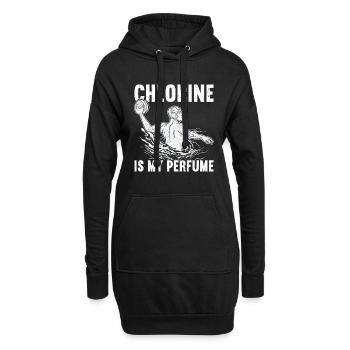 Waterpolo - Sweat-shirt à capuche long Femme - noir - Devant
