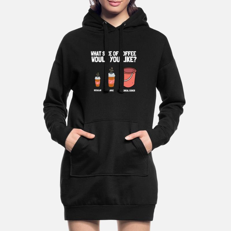 Medical Coder Coding VA Nurse And Clinical Coding Hoodie-Kleid