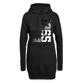 61E ANNIVERSAIRE ÉDITION LIMITÉE 1965 - Sweat-shirt à capuche long Femme - noir - Devant