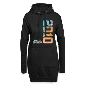 16. GEBURTSTAG LIMITED EDITION 2010 - Hoodie-Kleid - Schwarz - Vorne