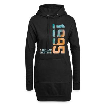 31E ANNIVERSAIRE ÉDITION LIMITÉE 1995 - Sweat-shirt à capuche long Femme - noir - Devant