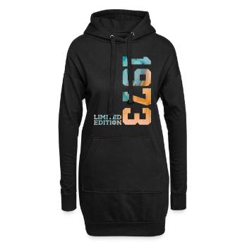 53E ANNIVERSAIRE ÉDITION LIMITÉE 1973 - Sweat-shirt à capuche long Femme - noir - Devant