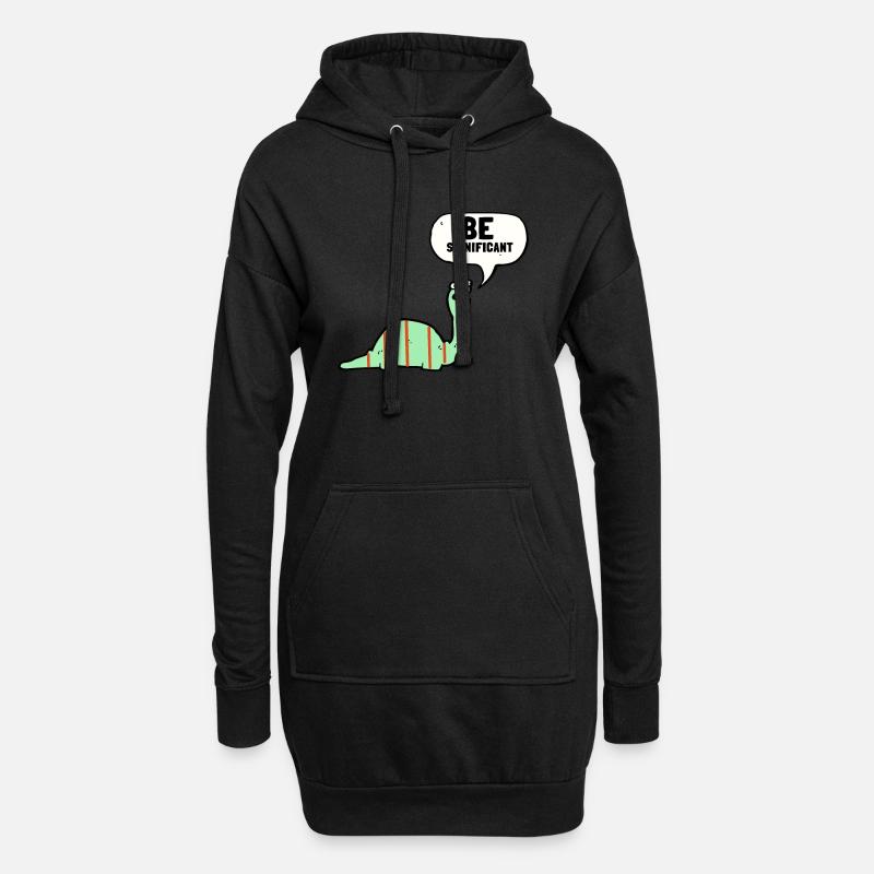Normal Distribution Statistician Data Scientist - Hoodie-Kleid - Schwarz