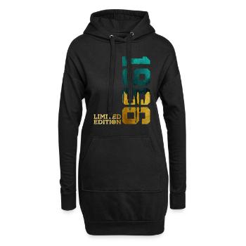 40E ANNIVERSAIRE ÉDITION LIMITÉE 1986 - Sweat-shirt à capuche long Femme - noir - Devant