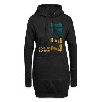 49E ANNIVERSAIRE ÉDITION LIMITÉE 1977 - Sweat-shirt à capuche long Femme - noir - Devant