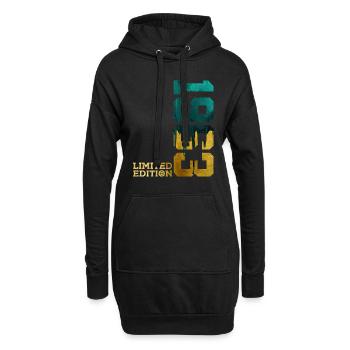 63E ANNIVERSAIRE ÉDITION LIMITÉE 1963 - Sweat-shirt à capuche long Femme - noir - Devant