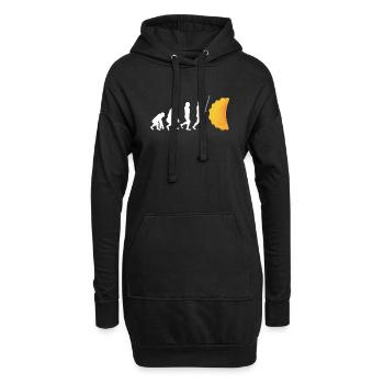 St. Louis Toasted Ravioli - Hoodie-Kleid - Schwarz - Vorne