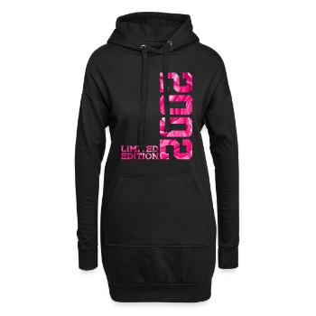 24E ANNIVERSAIRE ÉDITION LIMITÉE ROSE 2002 - Sweat-shirt à capuche long Femme - noir - Devant