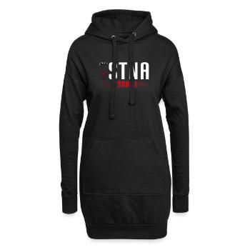 Infirmière auxiliaire certifiée STNA - Sweat-shirt à capuche long Femme - noir - Devant