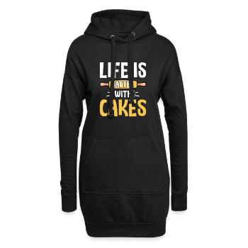 Cake Artist Cake Decorator Cake Decorator B - Sweat-shirt à capuche long Femme - noir - Devant