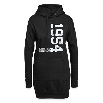 72E ANNIVERSAIRE ÉDITION LIMITÉE 1954 - Sweat-shirt à capuche long Femme - noir - Devant