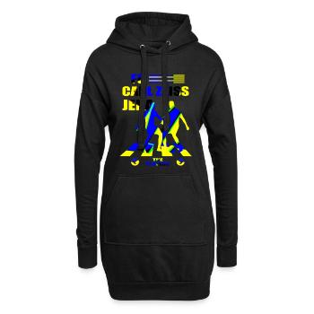 FC Carl Zeiss Jena - Hoodie-Kleid - Schwarz - Vorne