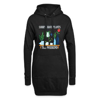 Je suis désolé de planter ce week-end - Sweat-shirt à capuche long Femme - noir - Devant