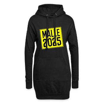 Malle 2025 - Hoodie-Kleid - Schwarz - Vorne
