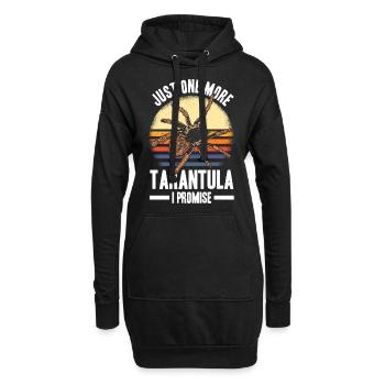 Tarantula Spinne | Haustiere Tarantulas Geschenke - Hoodie-Kleid - Schwarz - Vorne