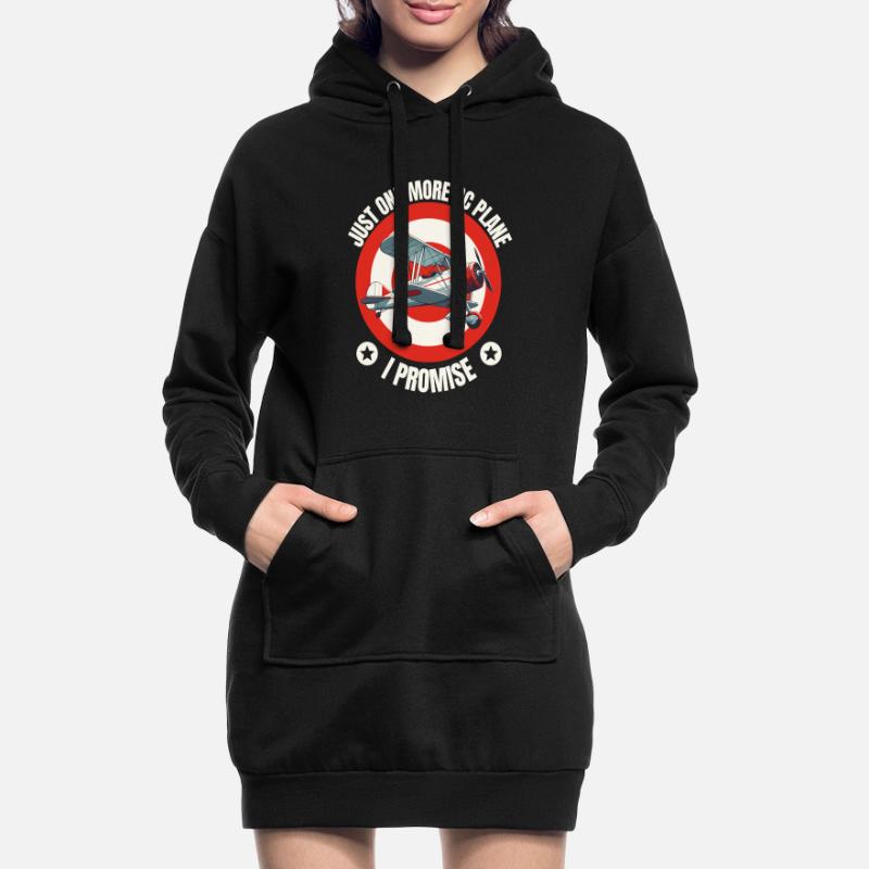 Modèle d’avion télécommandé Constructeur de modèles d’avion Sweat-shirt à capuche long Femme