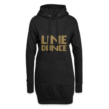 Line Dance - Linedance - Hoodie-Kleid - Schwarz - Vorne