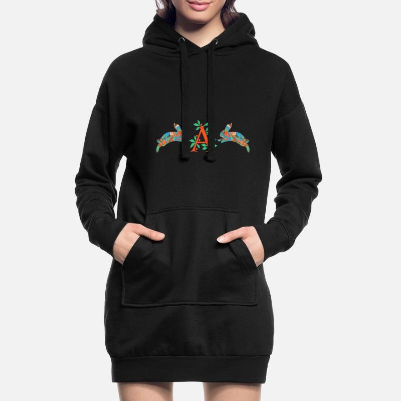 lapins e 4 a Sweat-shirt à capuche long Femme