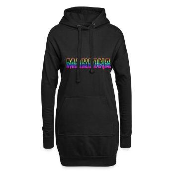 mariona rs regenbogen - Hoodie-Kleid - Schwarz - Vorne