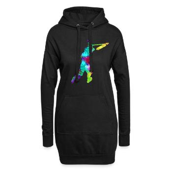 Cascadeur PopArt - Sweat-shirt à capuche long Femme - noir - Devant