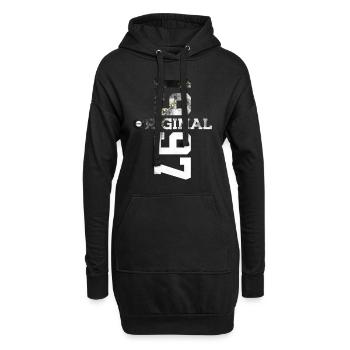 ORIGINAL 29E ANNIVERSAIRE COOL 1997 - Sweat-shirt à capuche long Femme - noir - Devant