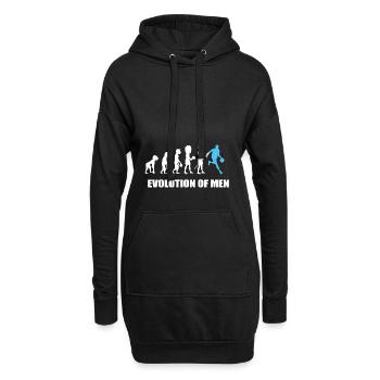 Evolution Basketball Basket ball Basketballer - Hoodie-Kleid - Schwarz - Vorne