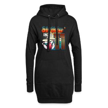 Strikin' Into 11 Bowling Bowler 11. Geburtstag - Hoodie-Kleid - Schwarz - Vorne