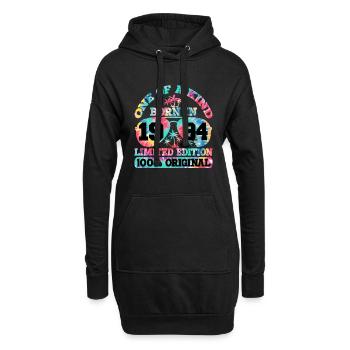 Einzigartig Geboren 1994 Limitierte Auflage - Hoodie-Kleid - Schwarz - Vorne