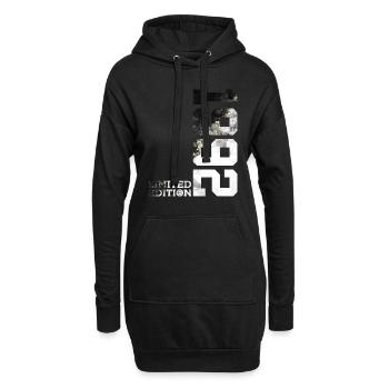 34E ANNIVERSAIRE ÉDITION LIMITÉE 1992 - Sweat-shirt à capuche long Femme - noir - Devant