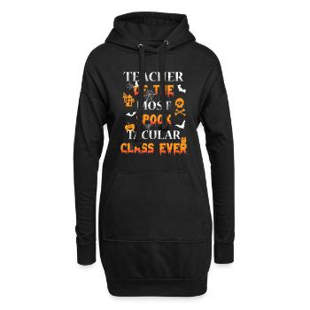 Professeur de la classe la plus effrayante de tous les temps - Sweat-shirt à capuche long Femme - noir - Devant