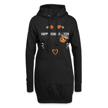 Happy Koal-O-Ween - Thanksgiving - Hoodie Dress - black - Front